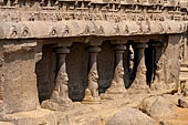 Mamallapuram - Tamil Nadu. The five Rathas. The Bhima ratha. 